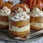 pumpkin pie in a jar - featured image