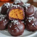 pumpkin truffles - featured image