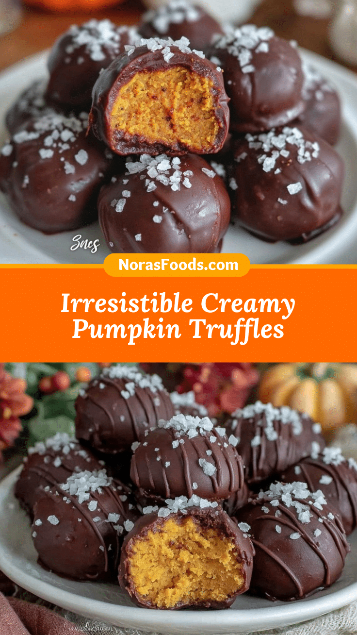 pumpkin truffles recipe
