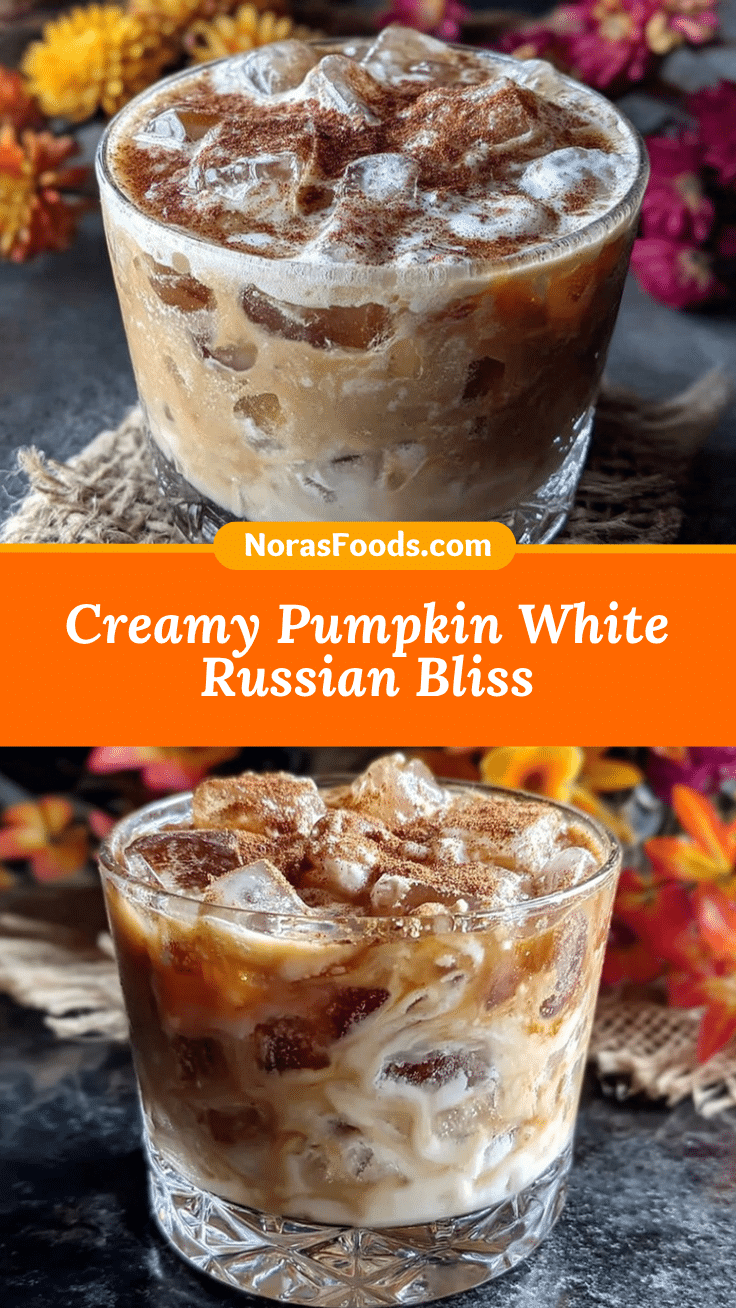 Pumpkin White Russian recipe