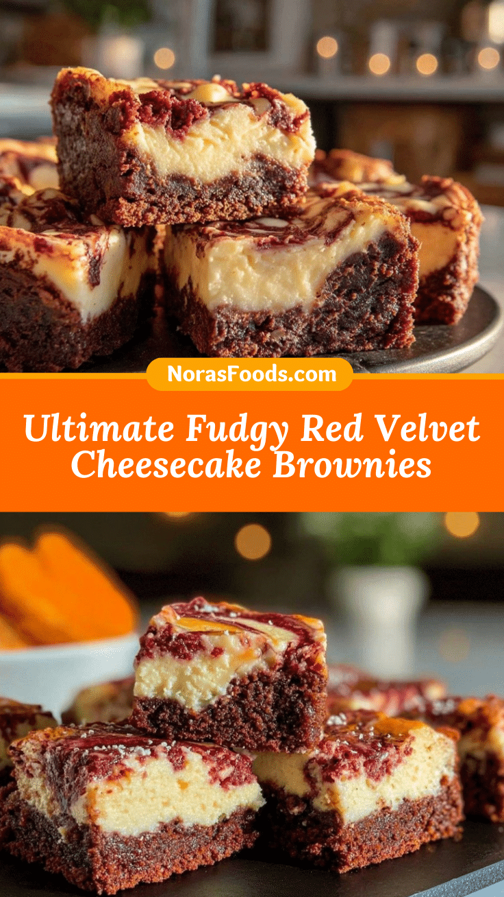 red velvet cheesecake brownies recipe