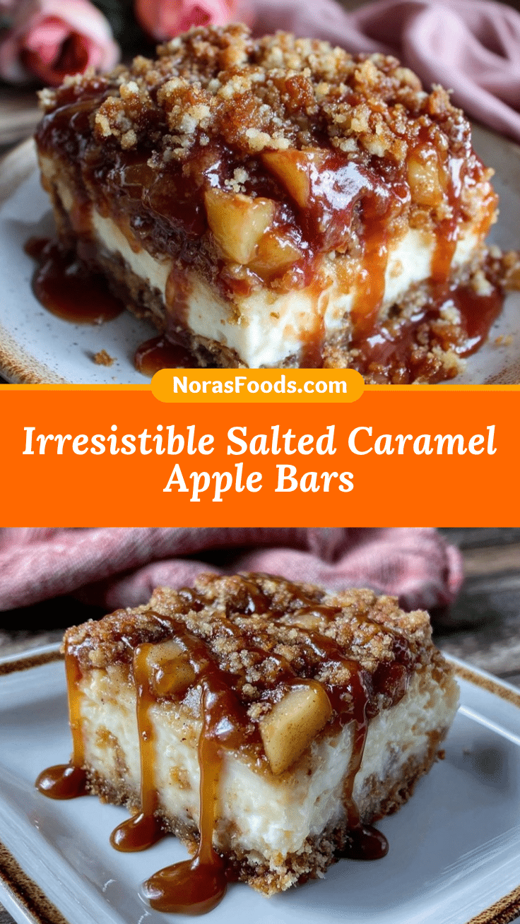 salted caramel apple bars recipe