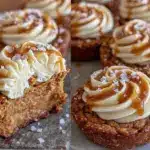 salted caramel cheesecake cookies - featured image