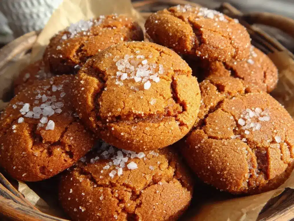 salted honey cookies - featured image