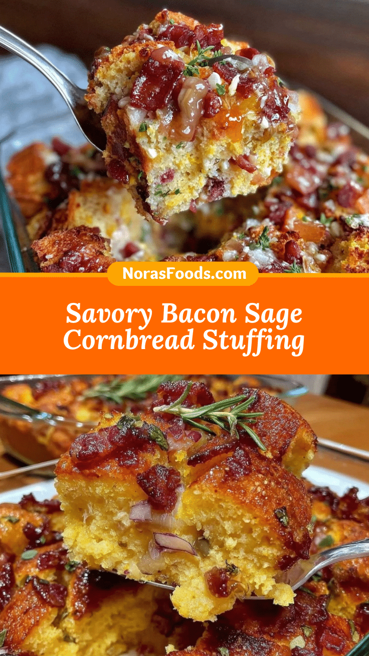 savory corn bread stuffing recipe