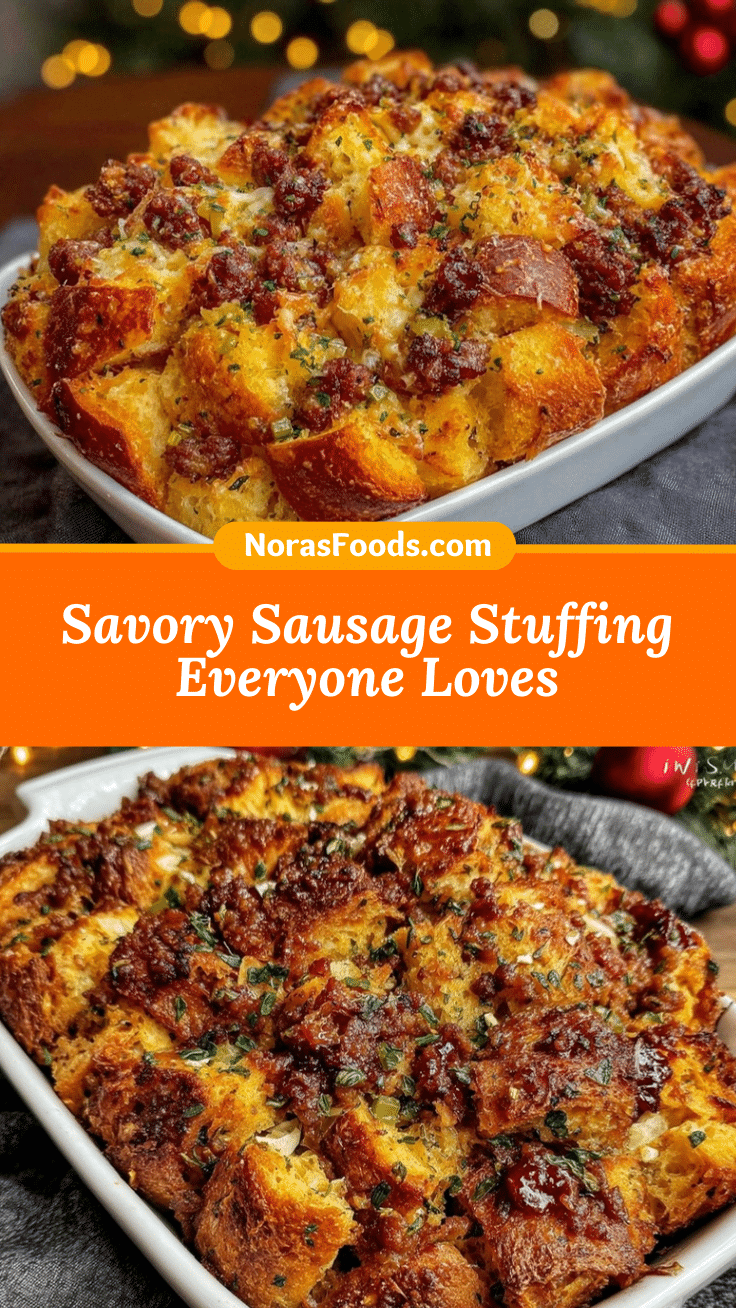 savory stuffing with sausage recipe