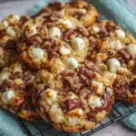 smores cookies recipe - featured image