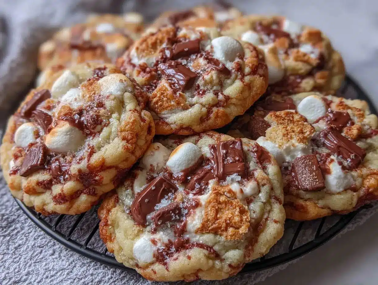 smores cookies recipe preparation steps