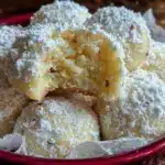 snowball cookies recipe - featured image