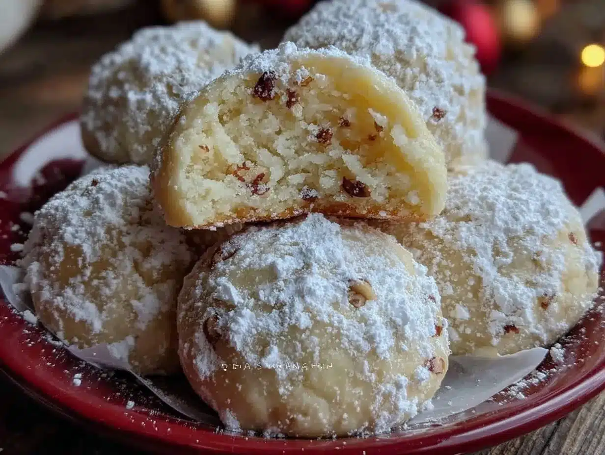 snowball cookies recipe preparation steps