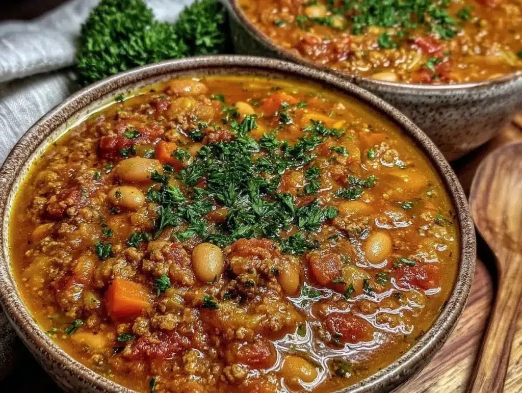 turkey pumpkin chili - featured image