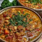 turkey pumpkin chili - featured image