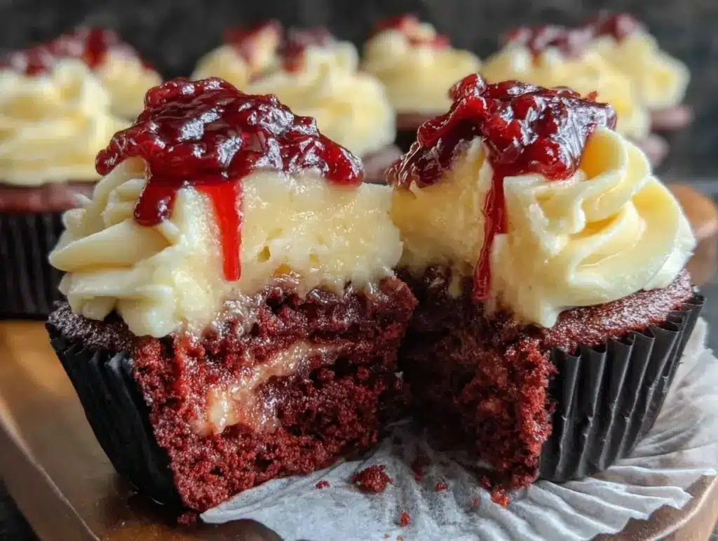 Vampire Bite Cupcakes - featured image