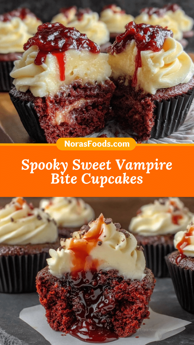Vampire Bite Cupcakes recipe