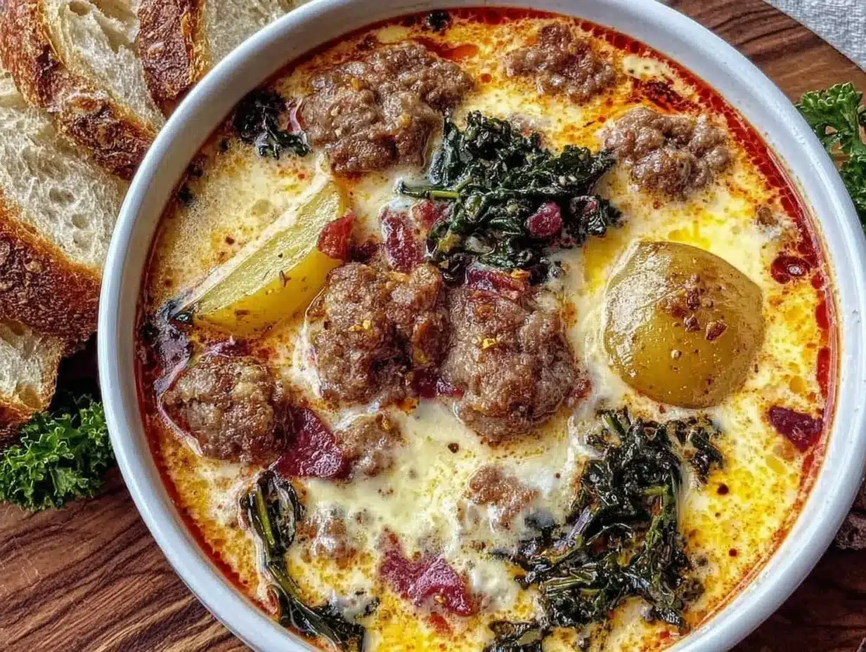 Zuppa Toscana preparation steps
