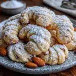 almond crescents - featured image