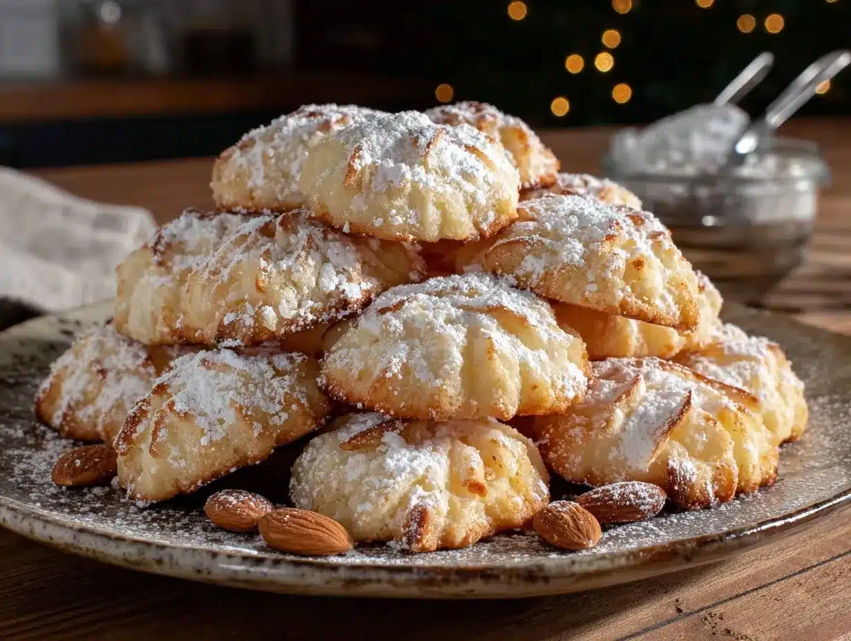 almond crescents preparation steps