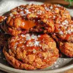 brown butter toffee cookies - featured image