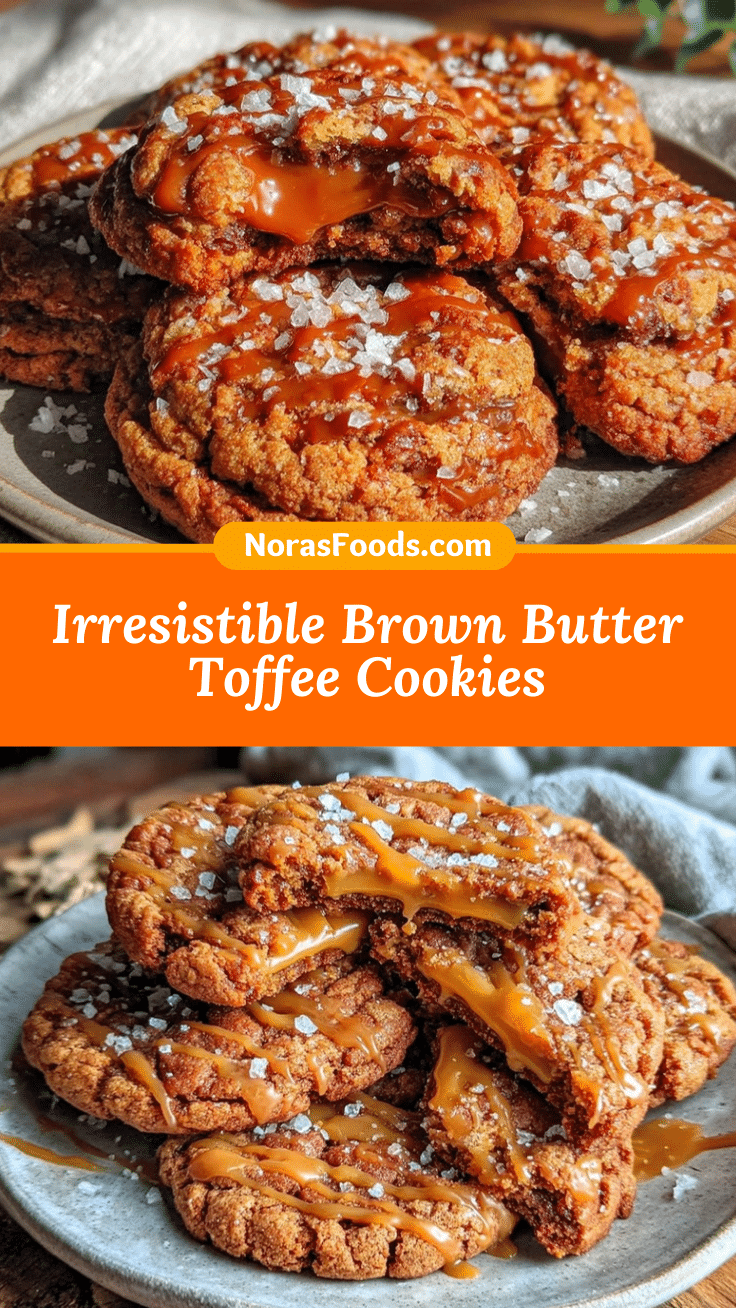 brown butter toffee cookies recipe