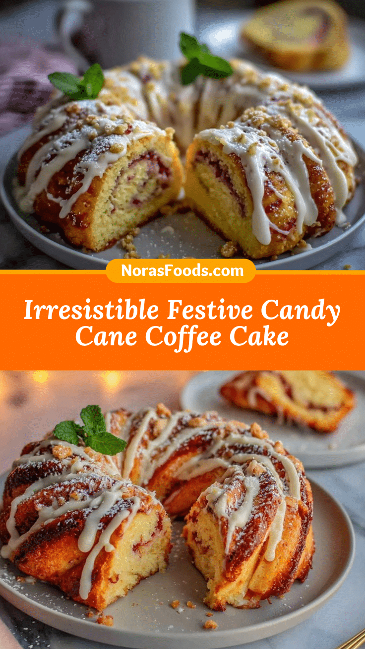 Candy Cane Coffee Cake recipe
