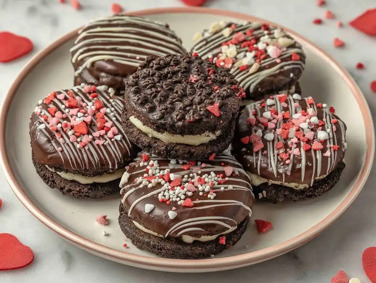 Chocolate Covered Oreos preparation steps