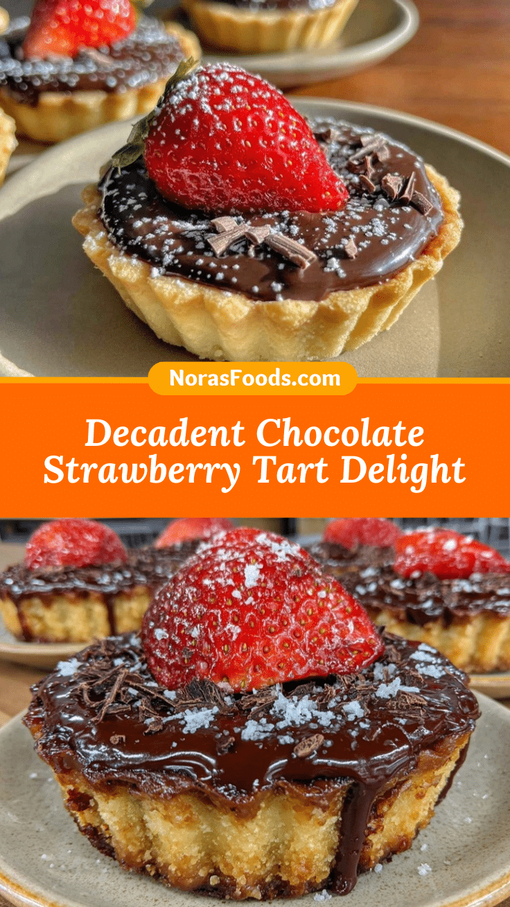 chocolate strawberry tart recipe