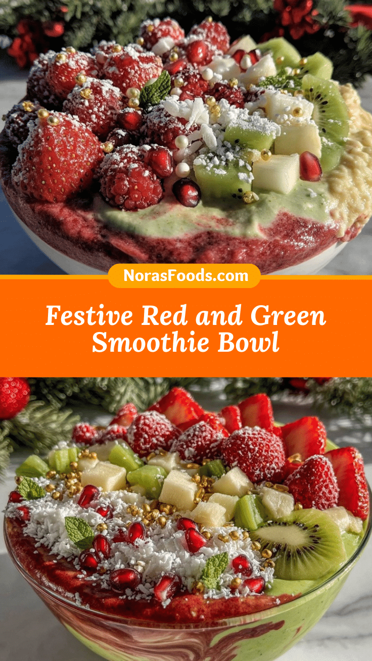 Christmas smoothie bowl recipe