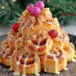 cinnamon roll Christmas tree - featured image