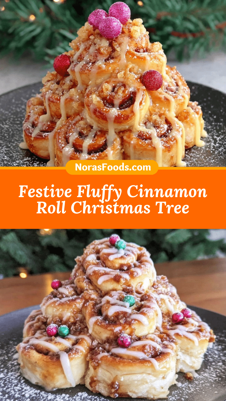 cinnamon roll Christmas tree recipe