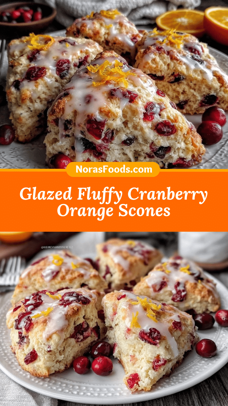 Cranberry Orange Scones recipe