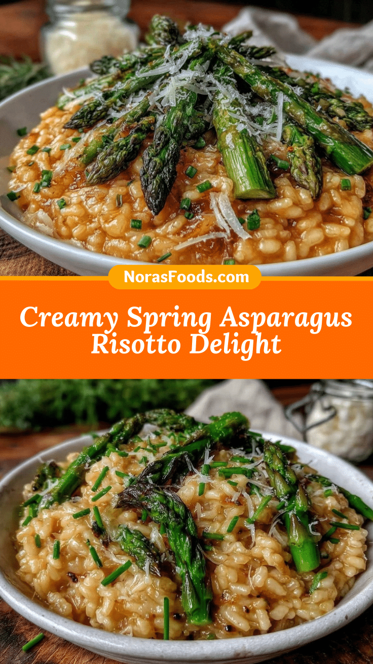 creamy asparagus risotto recipe
