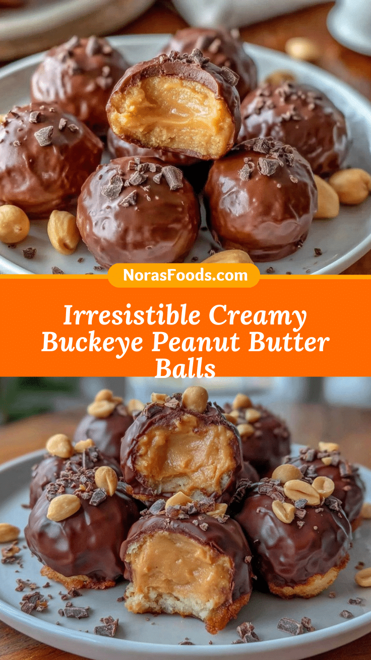 creamy buckeye peanut butter balls recipe