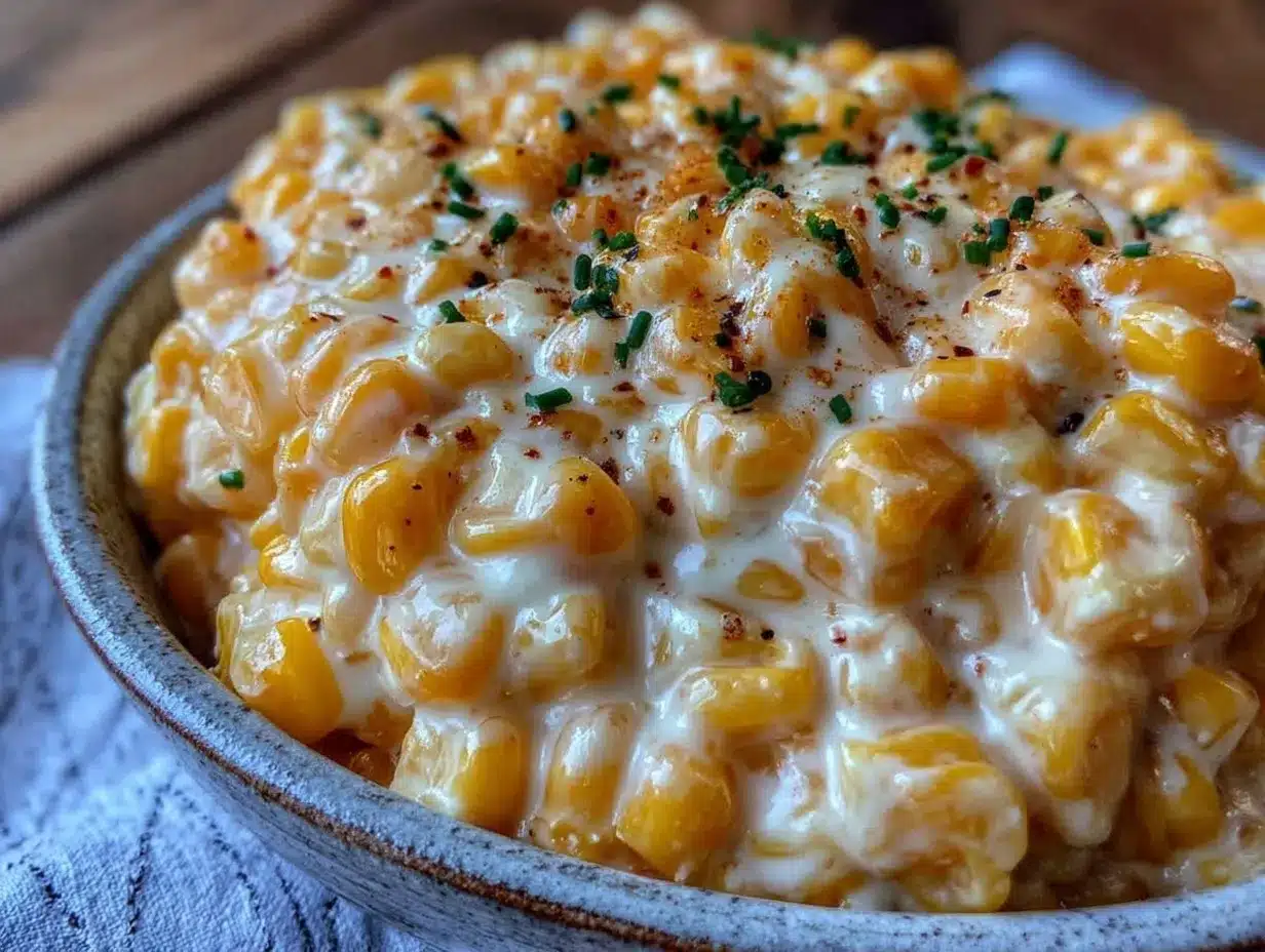 creamy cream corn recipe preparation steps