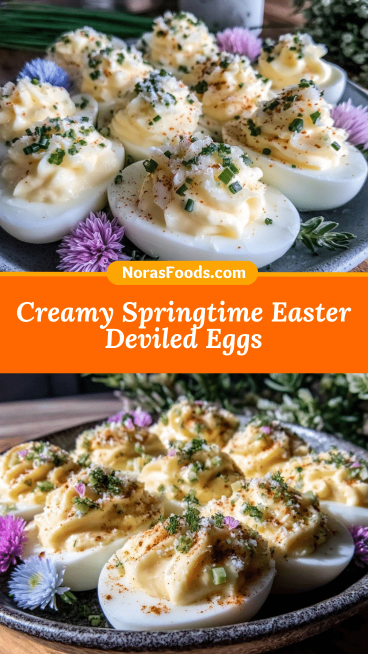 creamy Easter deviled eggs recipe