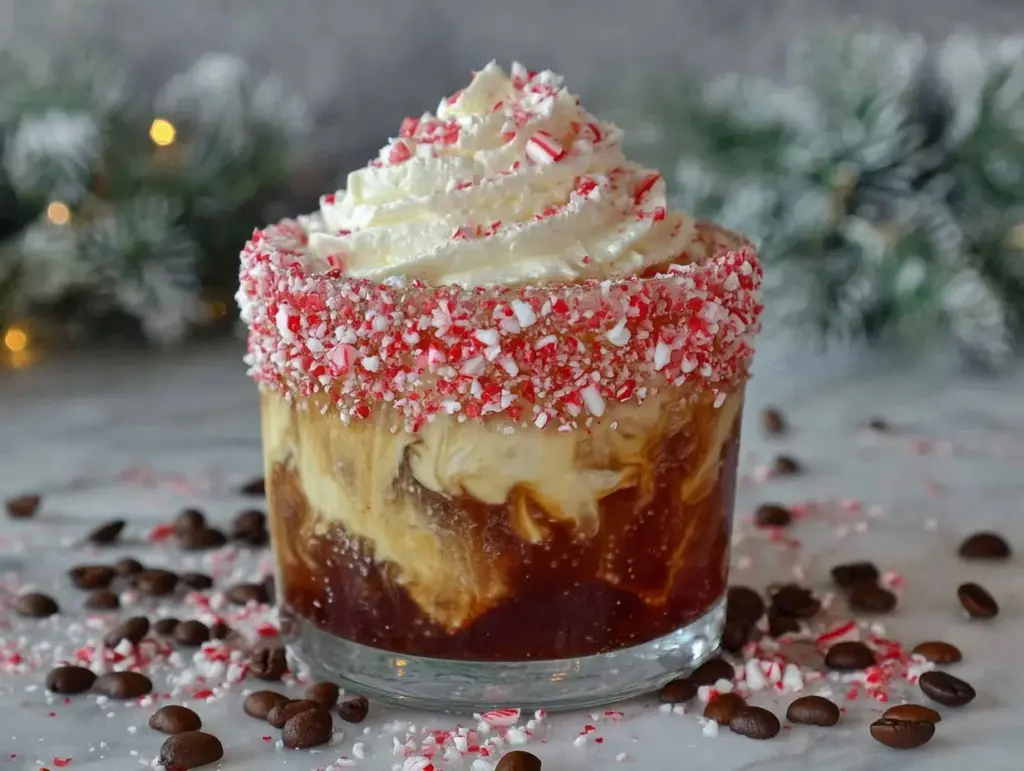 Creamy Peppermint White Russian - featured image