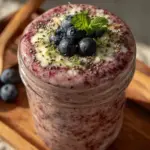 creamy protein smoothie - featured image