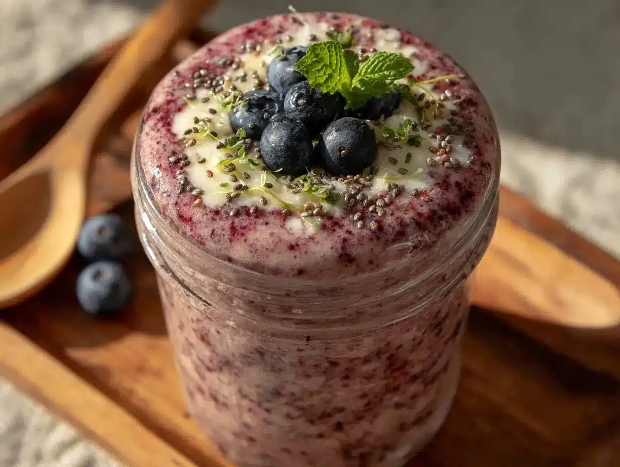 creamy protein smoothie preparation steps