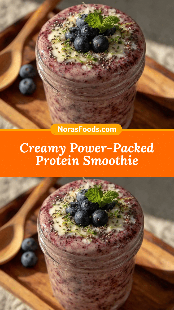 creamy protein smoothie recipe