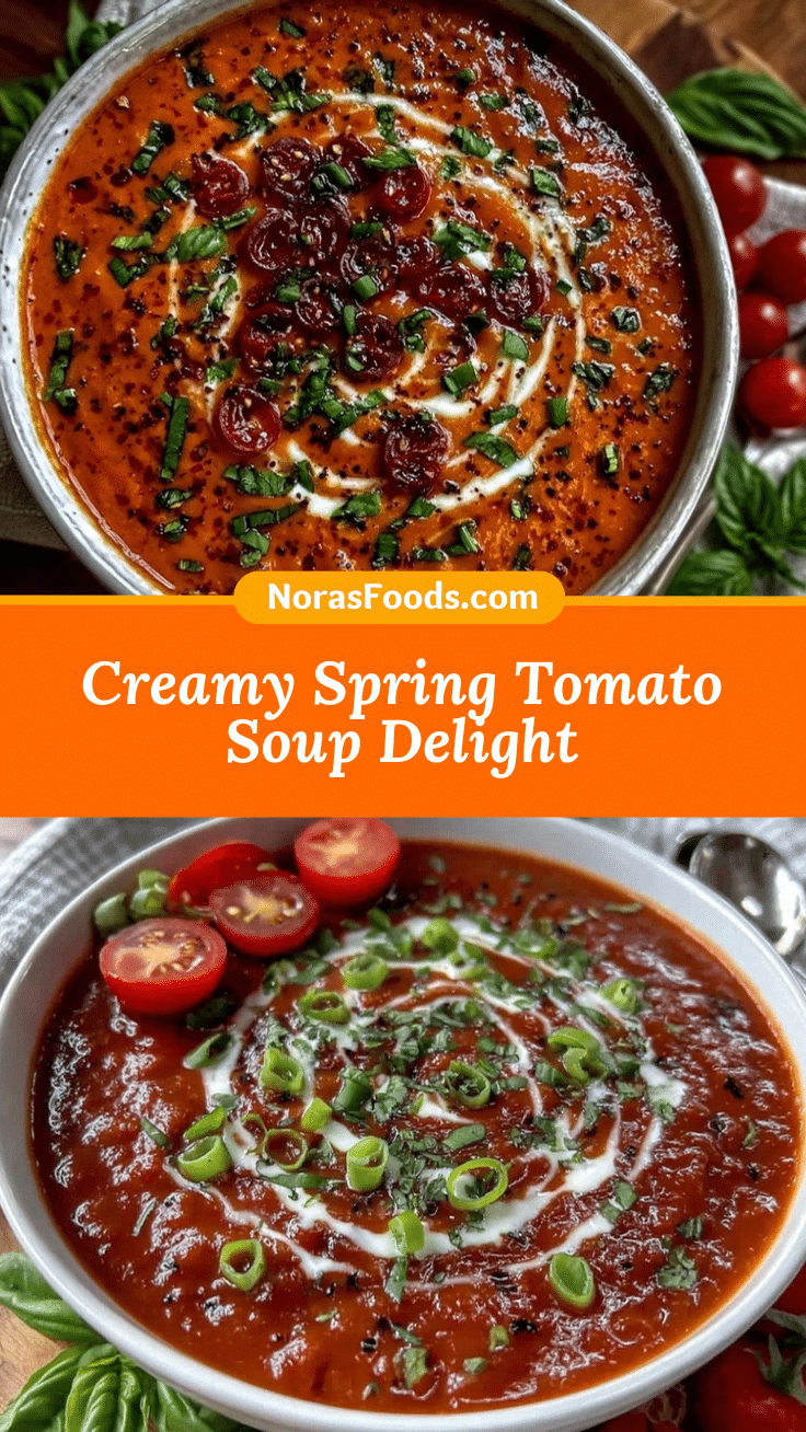 creamy spring tomato soup recipe