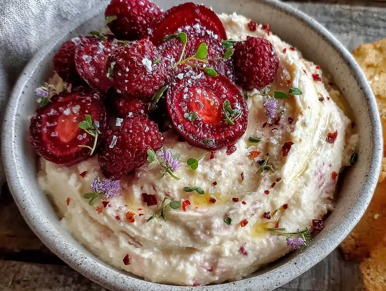 creamy valentines aioli dip preparation steps