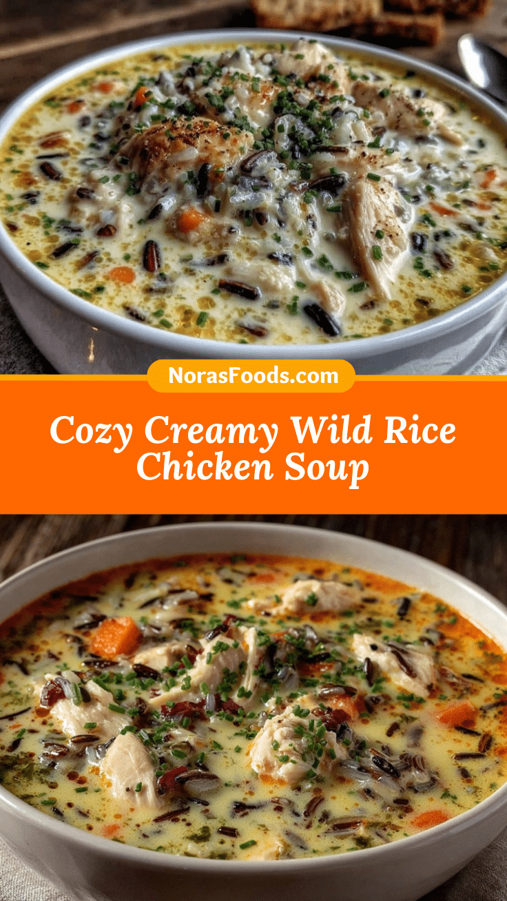creamy wild rice chicken soup recipe
