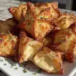 crispy baked cream cheese rangoons - featured image