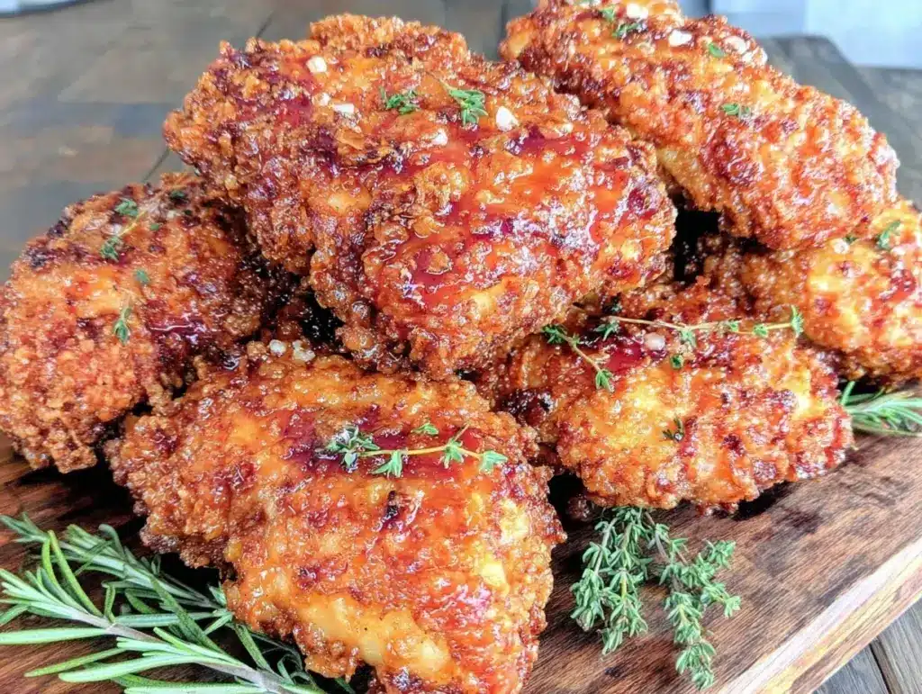 crispy fried chicken recipe - featured image