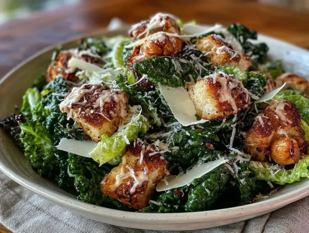crispy kale Caesar salad - featured image