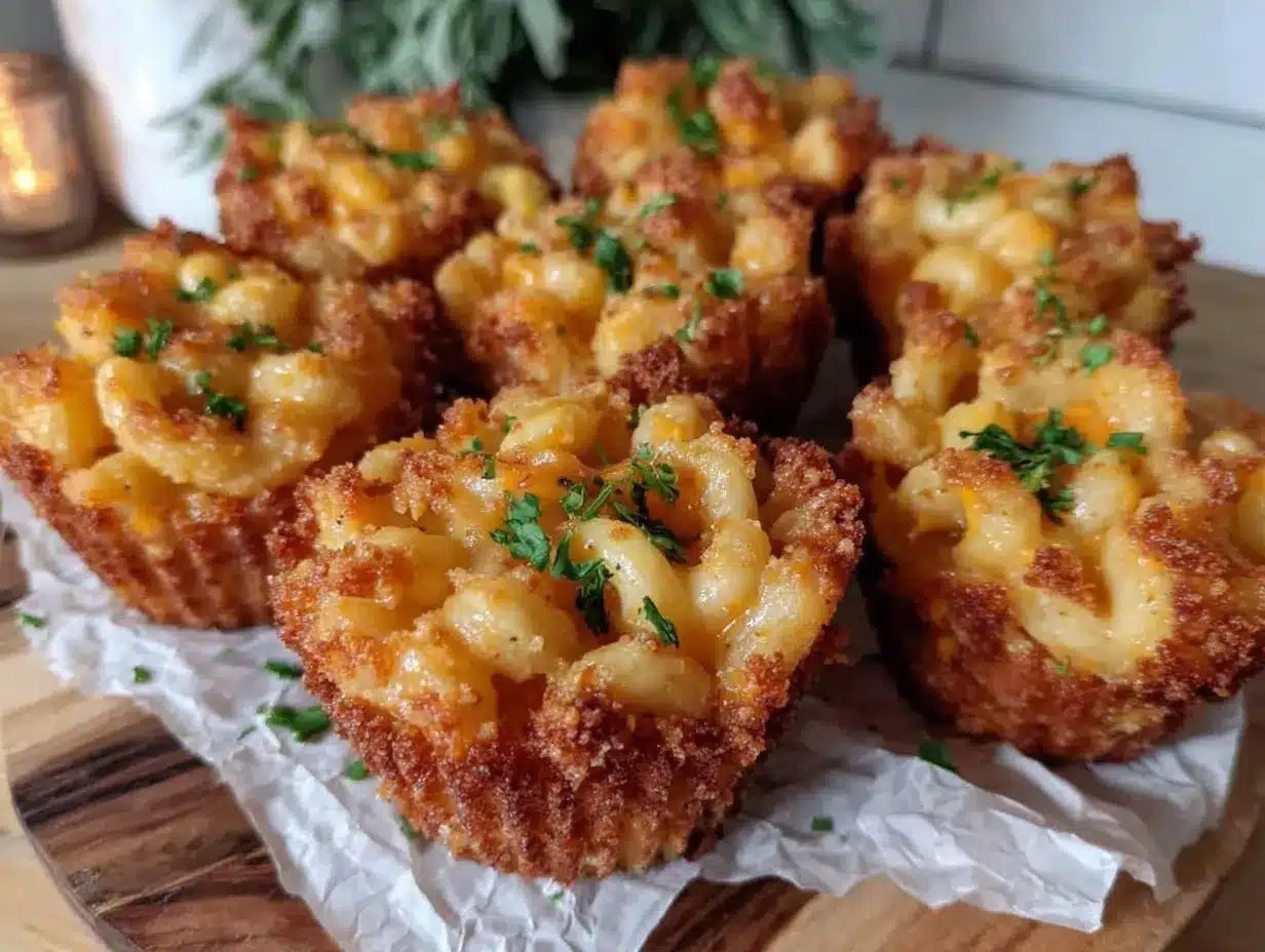 crispy mac and cheese bites preparation steps