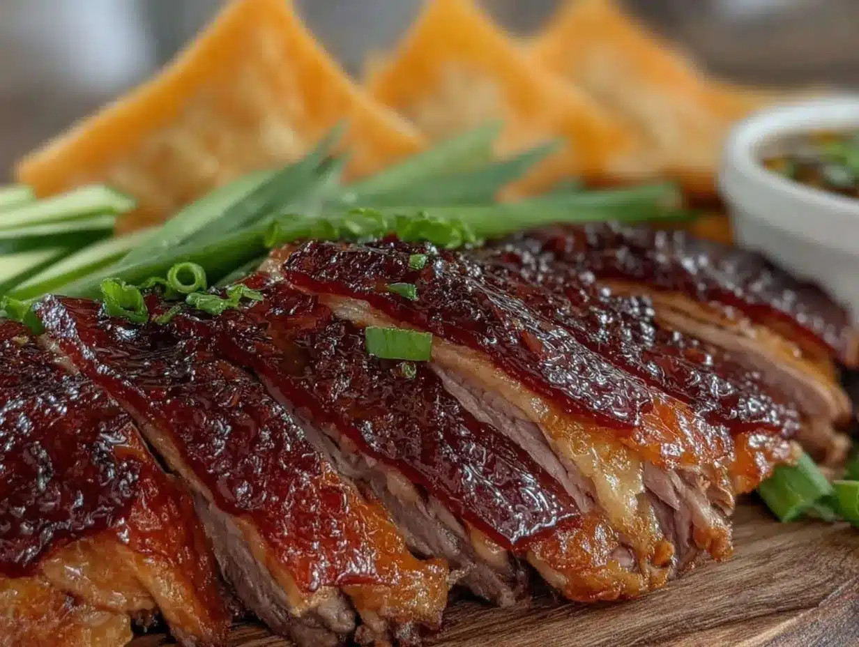 crispy Peking duck recipe preparation steps