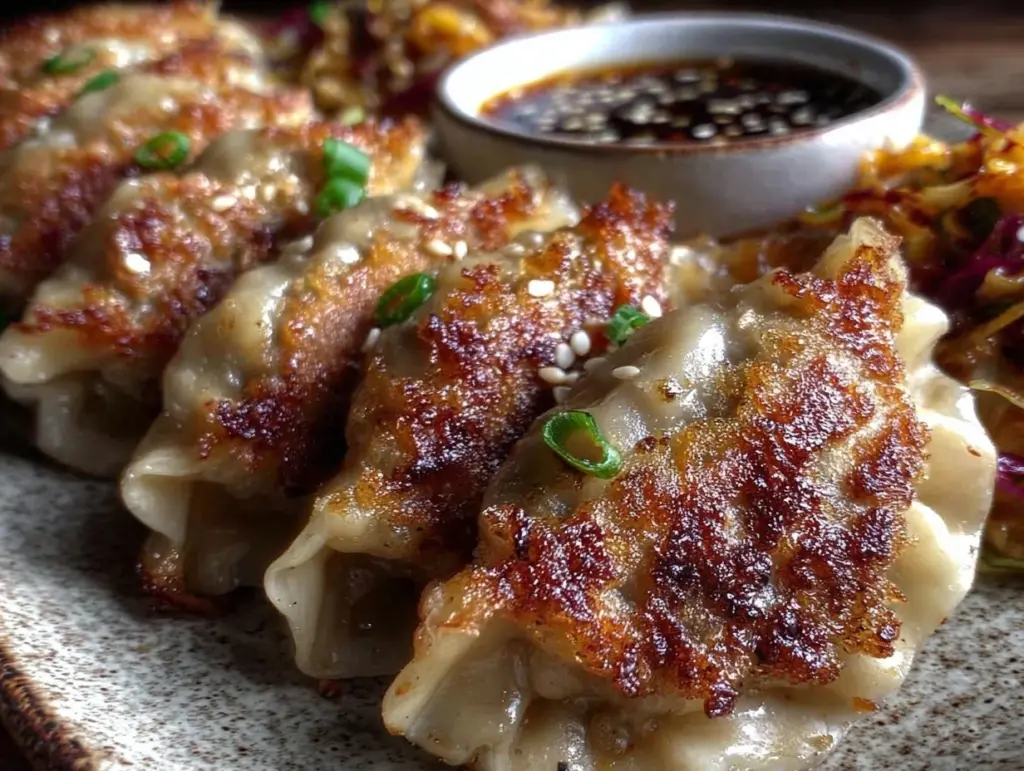 crispy potstickers recipe - featured image