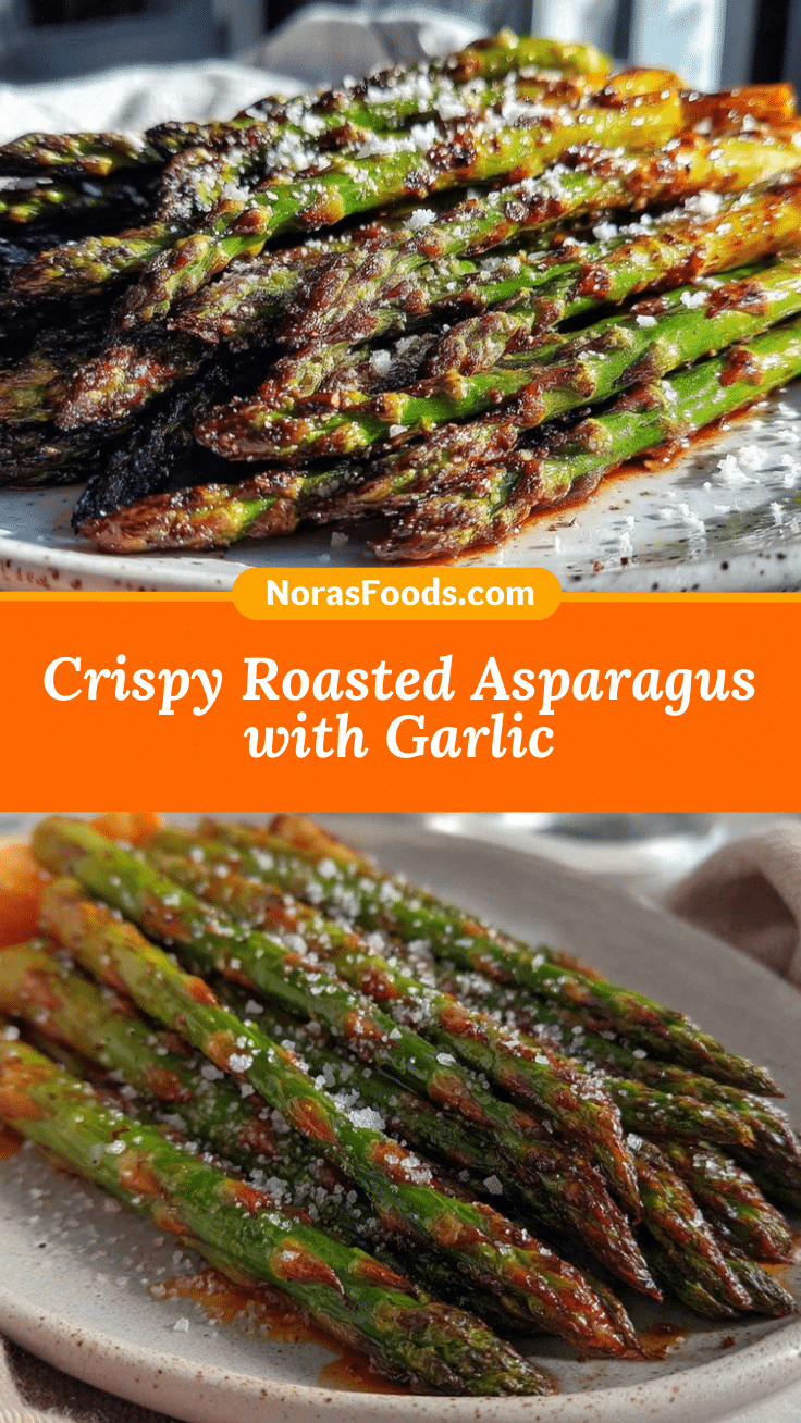 crispy roasted asparagus with garlic recipe