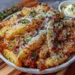 crispy truffle fries - featured image