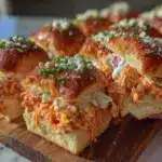 crockpot buffalo chicken sliders - featured image
